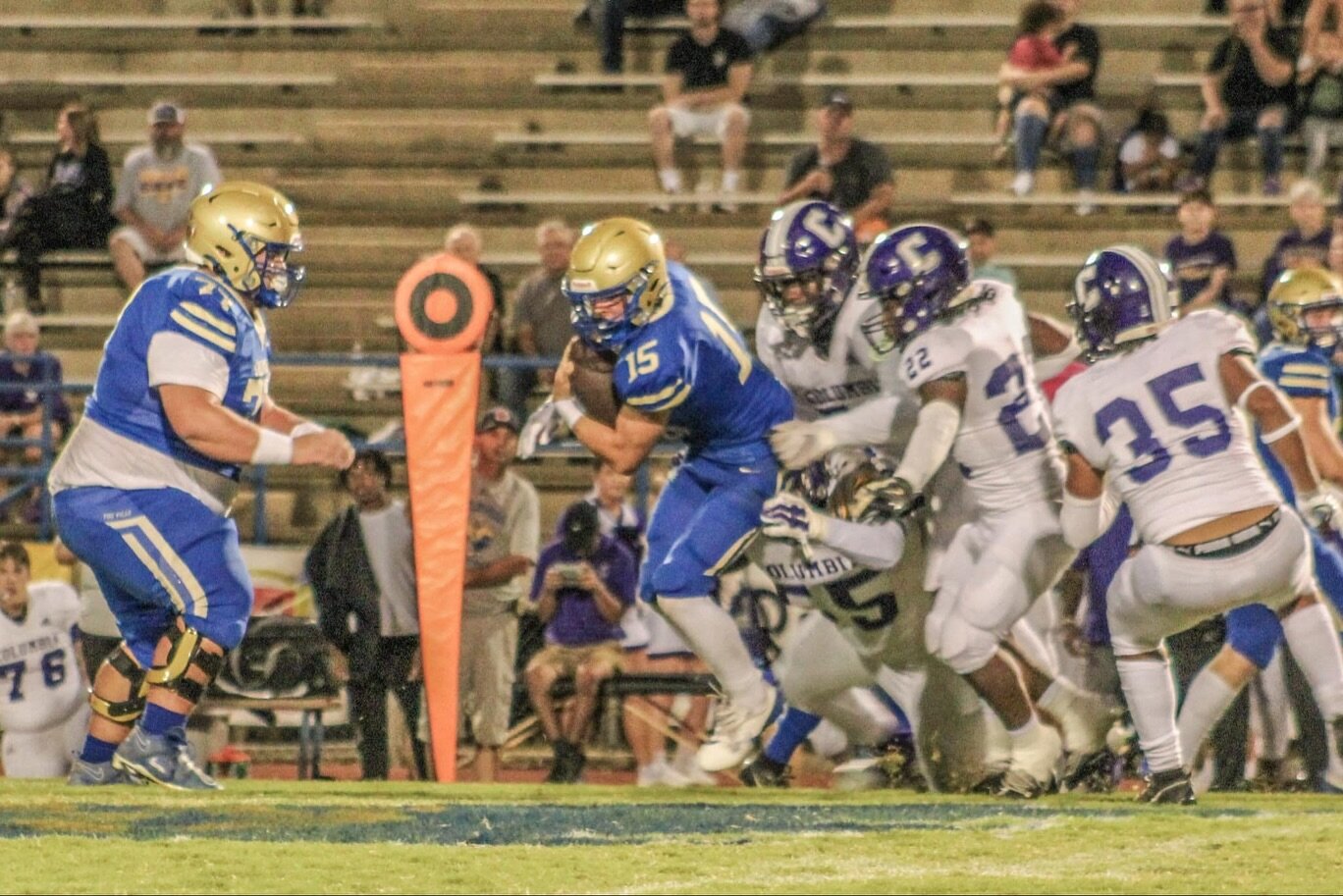 Golden Eagles Complete Wild 4th Quarter Comeback to Win Region Opener